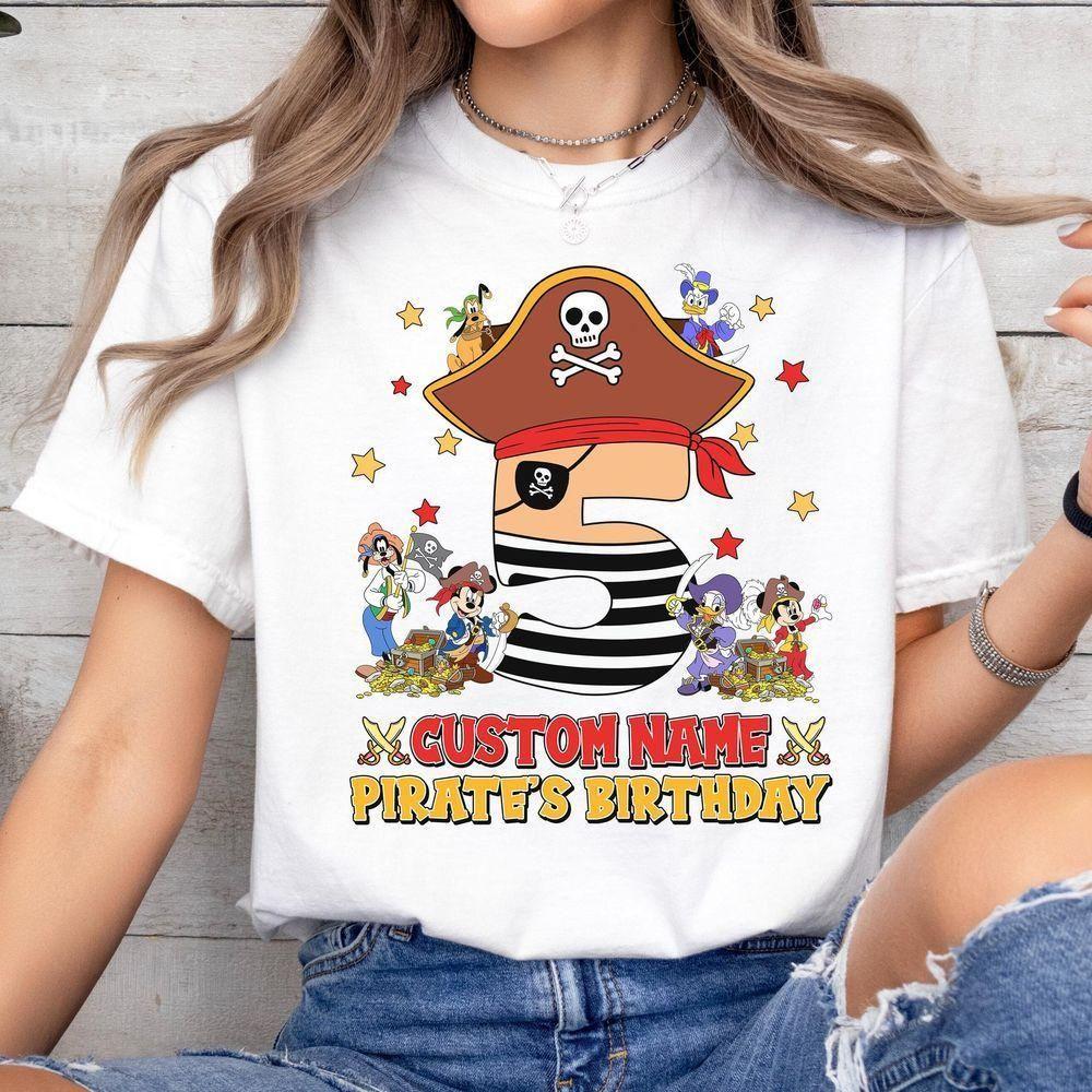 Personalized Mickey And Friends Pirates Birthday Vuitino Merch